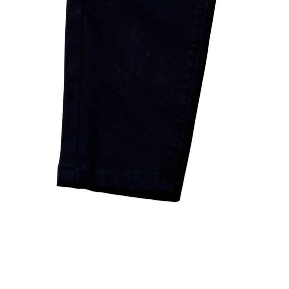 Paige Maternity Verdugo Ultra Skinny Elastic Insets Black Denim Jeans Women’s 24 - Picture 7 of 16